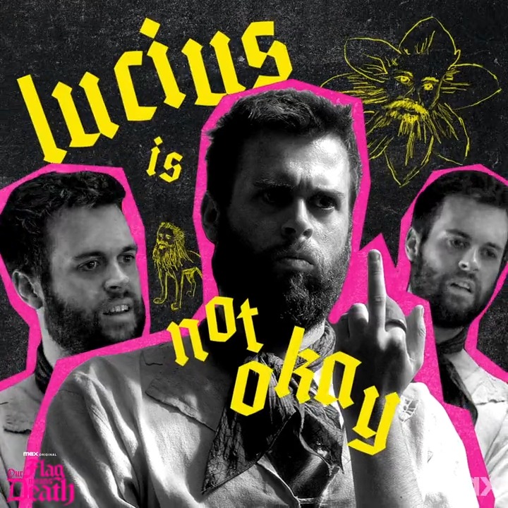 Lucius is ON one out here... New episodes of #OurFlagMeansDeath are now streaming!