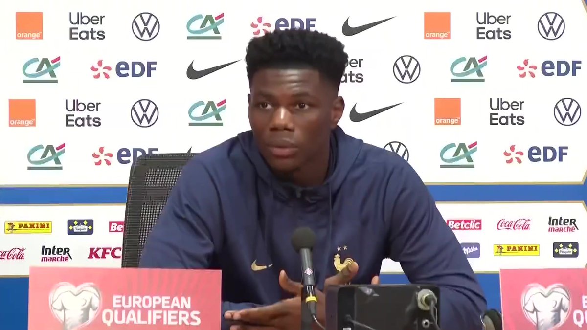 Aurélien Tchouaméni sur le calendrier de plus en plus chargé des matches : « Je pense qu’à un moment, ça va être à nous, joueurs, de taper du poing sur la table. On a l'impression que ça ne va pas s'arranger. » 🎥 L'Équipe