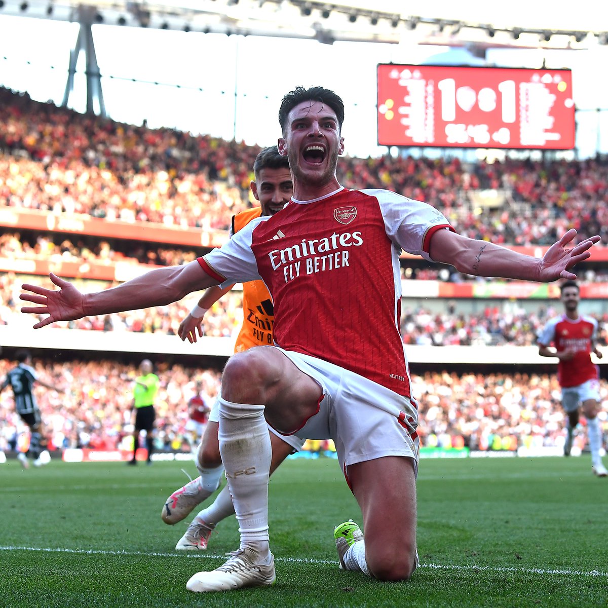 🗳️ The votes are in... 💥 Declan Rice's decisive finish against Manchester United has won our September Goal of the Month! 👏