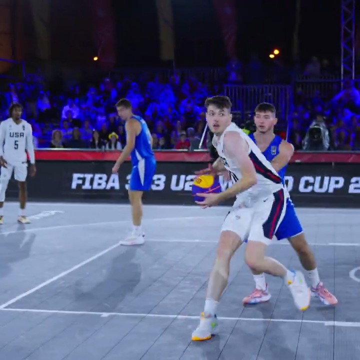 So dominant he will Hurt your feelings 😤 Matthew Hurt was a force during the #3x3U23 World Cup
