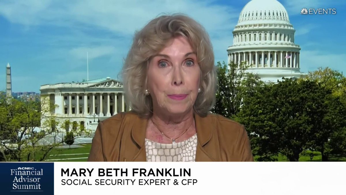 Social Security Expert &amp; CFP Mary Beth Franklin tells FA's how they should be advising their clients with these new changes in social security and Medicare at #CNBCFA Summit.