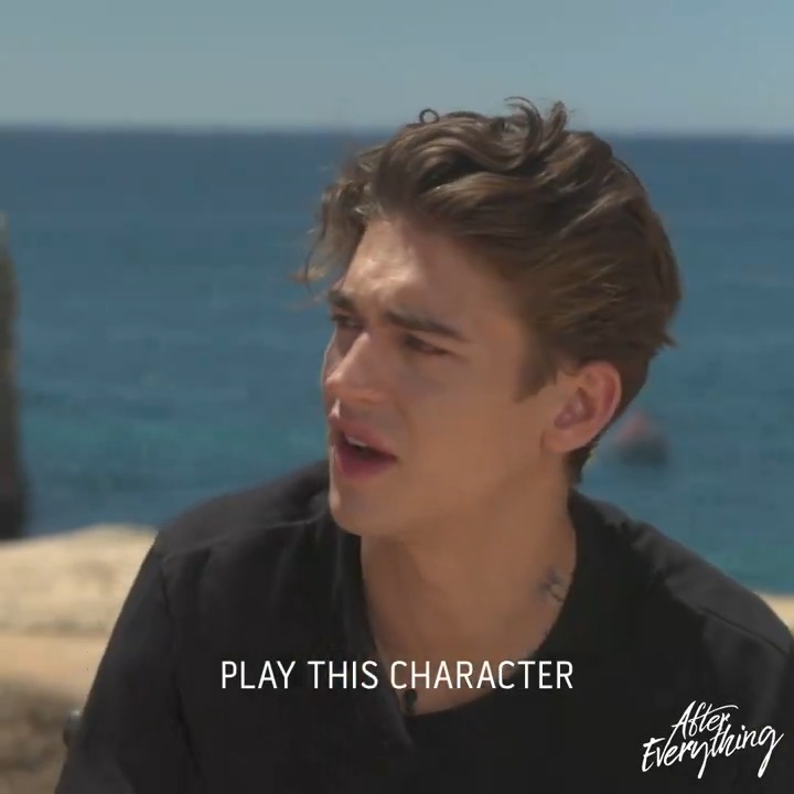 Hero on growing up with Hardin 🖤 #AfterEverything