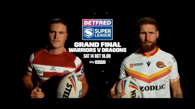 There's Nothing Like The #GrandFinal 🏆 Wigan Warriors 🍒⚪️ v Dragons Catalans on the biggest night of them all at Old Trafford 💪 #SuperLeague