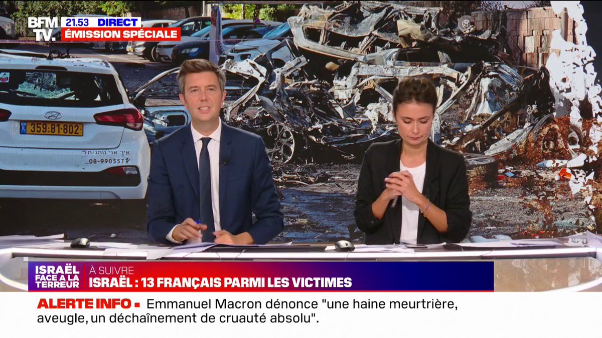 En raison d’un problème technique, des propos tenus hors antenne ont été entendus en direct. BFMTV tient à présenter ses excuses à tous ceux qui ont été choqués.