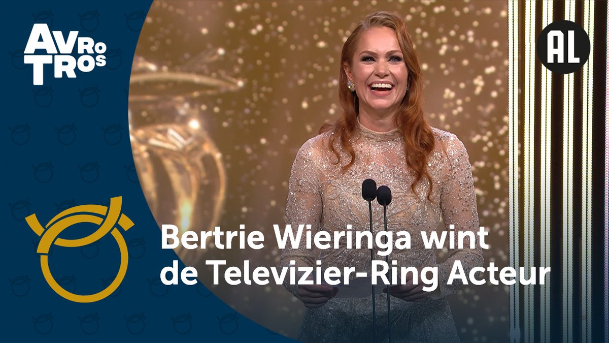 🥳 Uit handen van Staatssecretaris Gunay Uslu ontvangt Bertrie Wierenga de Televizier-Ring Acteur! Ze speelde niet alleen in Goede Tijden, Slechte Tijden, ze maakte ook een verpletterende indruk als Maria Magdalena in The Passion. Gefeliciteerd! #televizierring #televizier