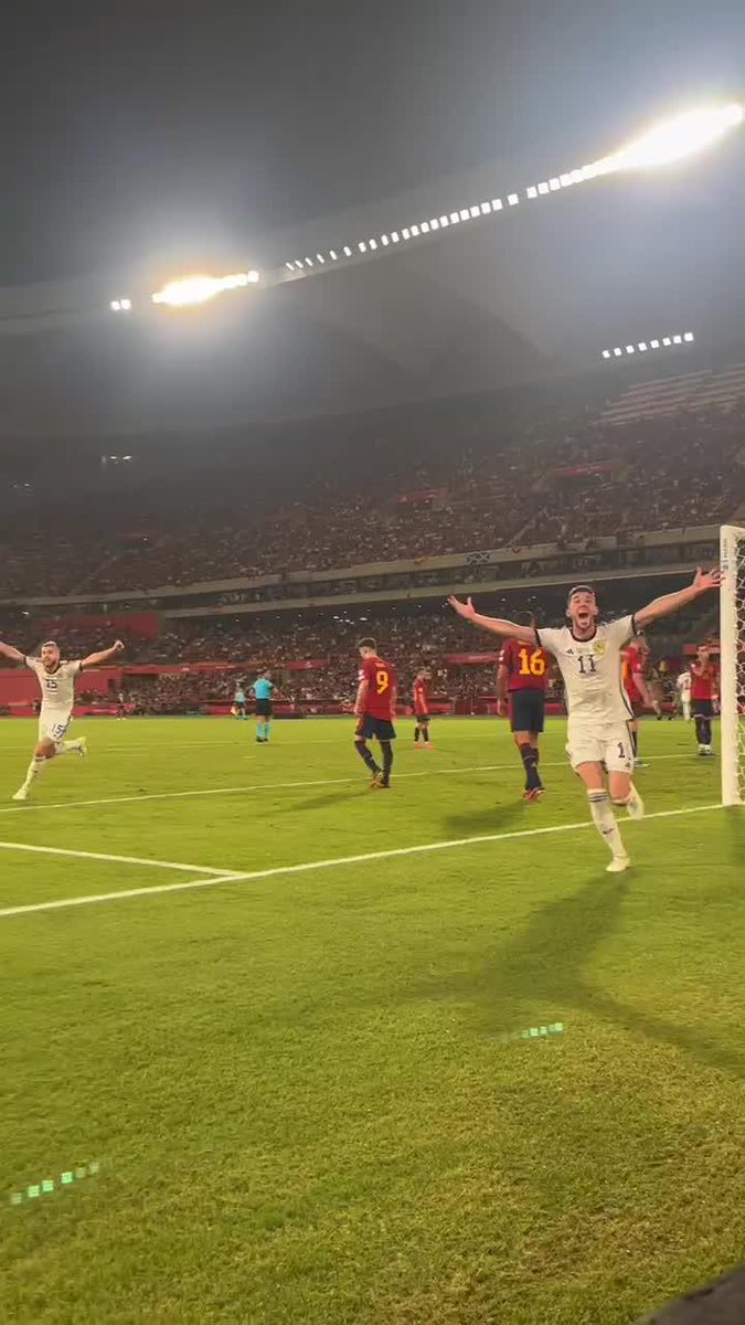 Last time I mention it but look at this view. Scotland goal disallowed for a foul on the goalkeeper. We have been robbed.
