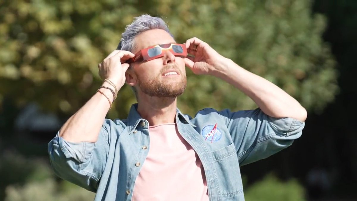 Don't say "Bye, Bye, Bye" to your eye, eye, eyes during the eclipse. Lance Bass said so. On Oct. 14, parts of the Americas will experience a “ring of fire” annular solar eclipse. Whether or not you can see it from where you live, you can watch it with us:
