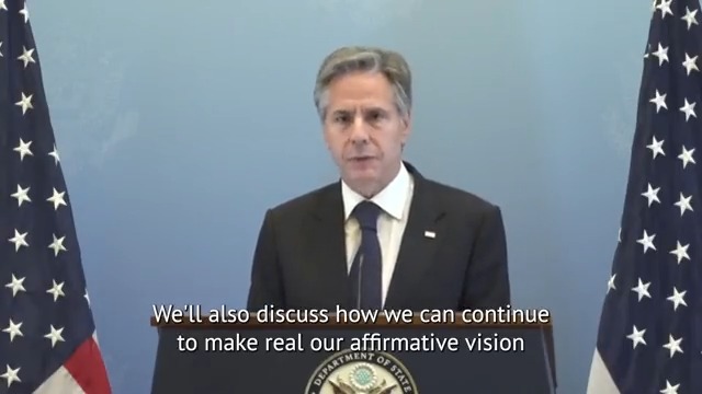 .Secretary Antony Blinken on an affirmative vision for a more peaceful, more stable region:
