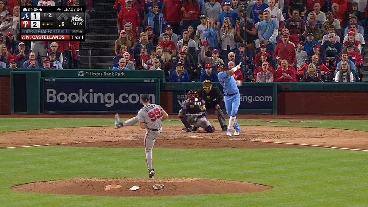 Nick Castellanos: #NLDS Game 3: Two HR NLDS Game 4: Two HR #Postseason