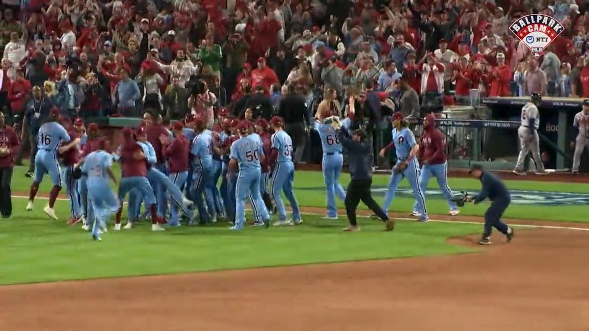 Party at the Bank!!! 📽️ NTT #BallparkCam | Philadelphia Phillies | #RedOctober