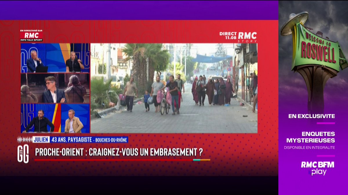 🇵🇸 Proche-Orient : Craignez-vous un embrasement ? 📢 Olivier Truchot : "Quand l'armée américaine bombardait les villes allemandes lors de la Seconde Guerre mondiale pour viser des sites militaires, des civils en étaient malheureusement victimes !" #GGRMC