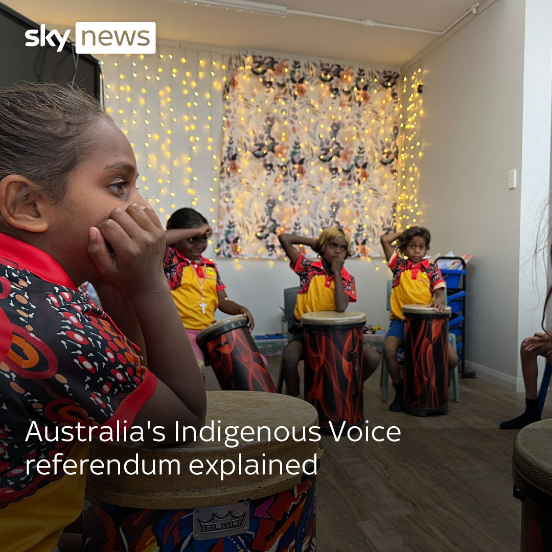 This Saturday, Australians will vote on whether to change the constitution and set up a group to advise the government on indigenous issues - a move that's dividing the nation. Sky's Nicole Johnston explains Australia's 'Voice to Parliament' proposal ⬇️