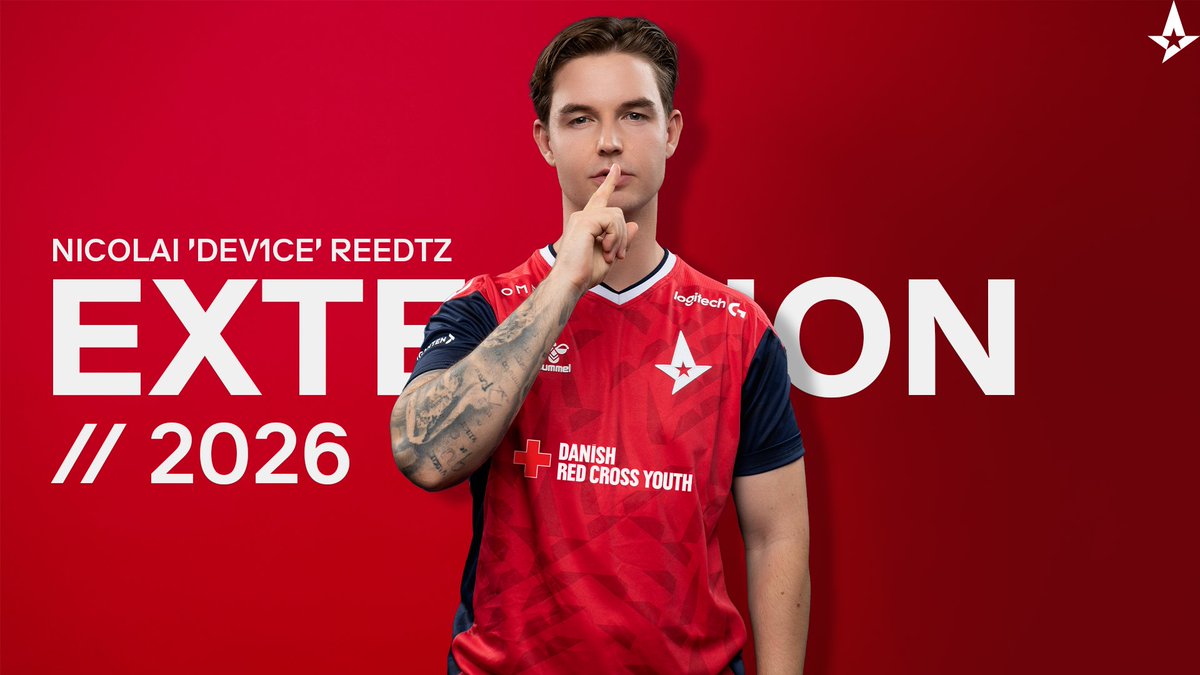 The 🐐 is here to stay. Nicolai Reedtz #ToTheStars
