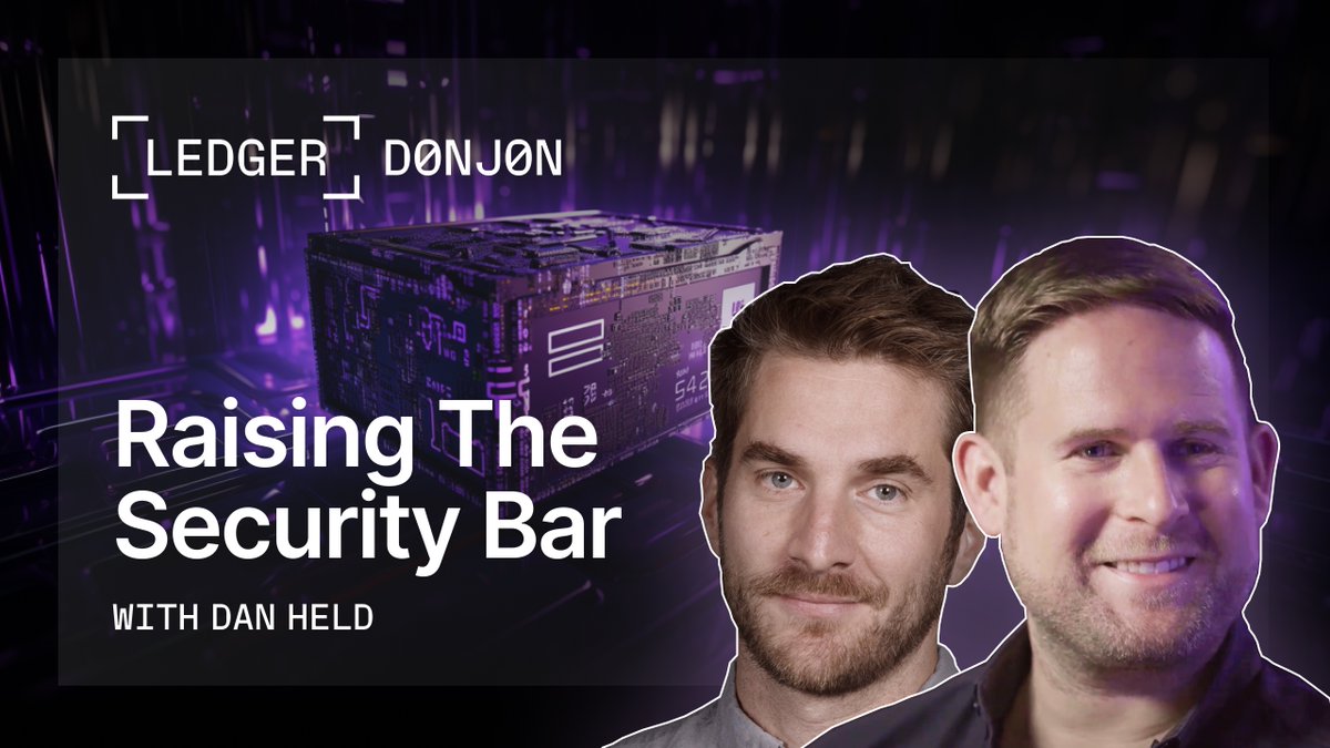 "Security is not static, it is a journey - you always try to break your own product, and that forms the foundation of what you are going to work on next." -Charles Guillemet Check out Dan Held's security journey to the Ledger Donjon with our CTO Charles Guillemet.