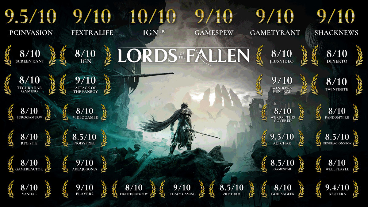 Raise thy lamp, Crusader... and IGNITE the darkness! #LordsoftheFallen is available now: