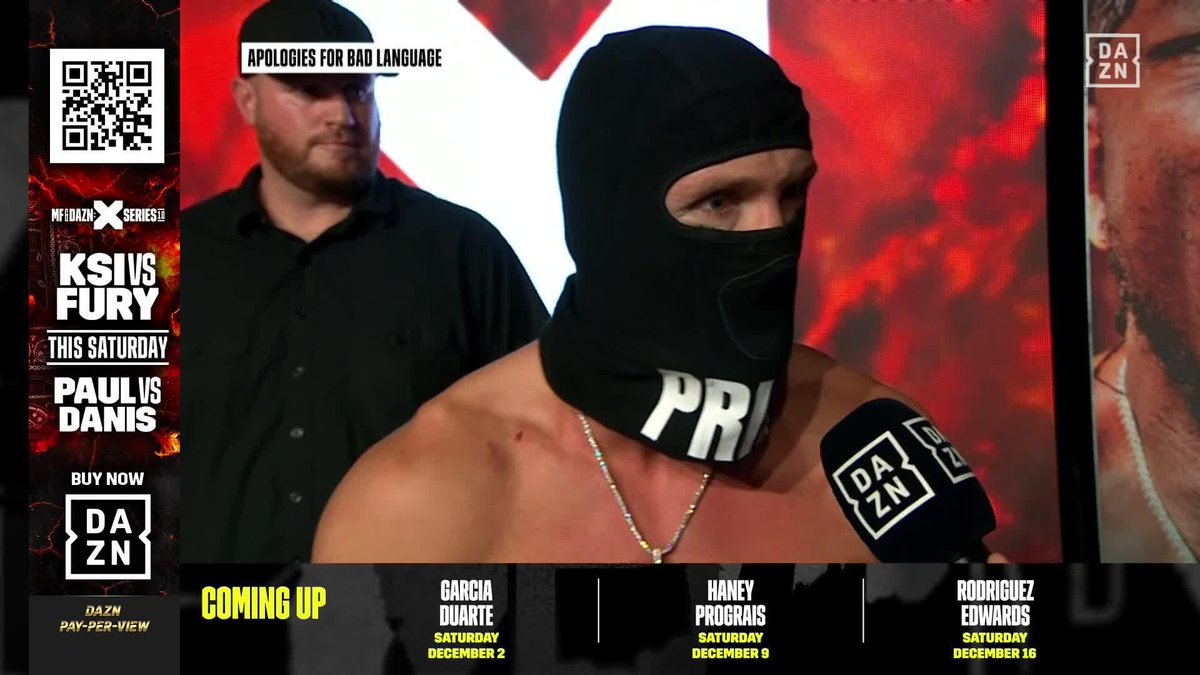 😳 Logan Paul and @DillonDanis are HEATED!!! Watch the #XSeries10 weigh in LIVE ➡️ #KSIFury | #PaulDanis | October 14, buy the PPV now at