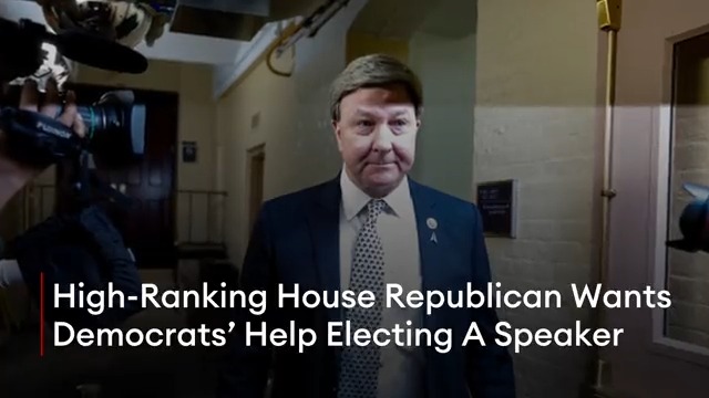 Rep. Mike Rogers, who chairs the Armed Services Committee, told reporters Thursday after a closed-door House GOP meeting that he wants Minority Leader Hakeem Jeffries to tell Republicans what concessions they’ll have to make for Democrats to help them elect a speaker.