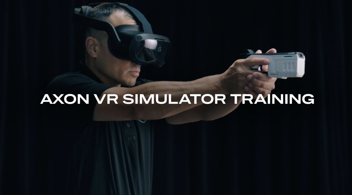 The future of public safety training has arrived. Today, we’re launching our new TASER 7 and TASER 10 VR Controllers which will help officers improve TASER proficiency, use-of-force decision-making, and accuracy under stress. Learn more at #AxonVR #Axon