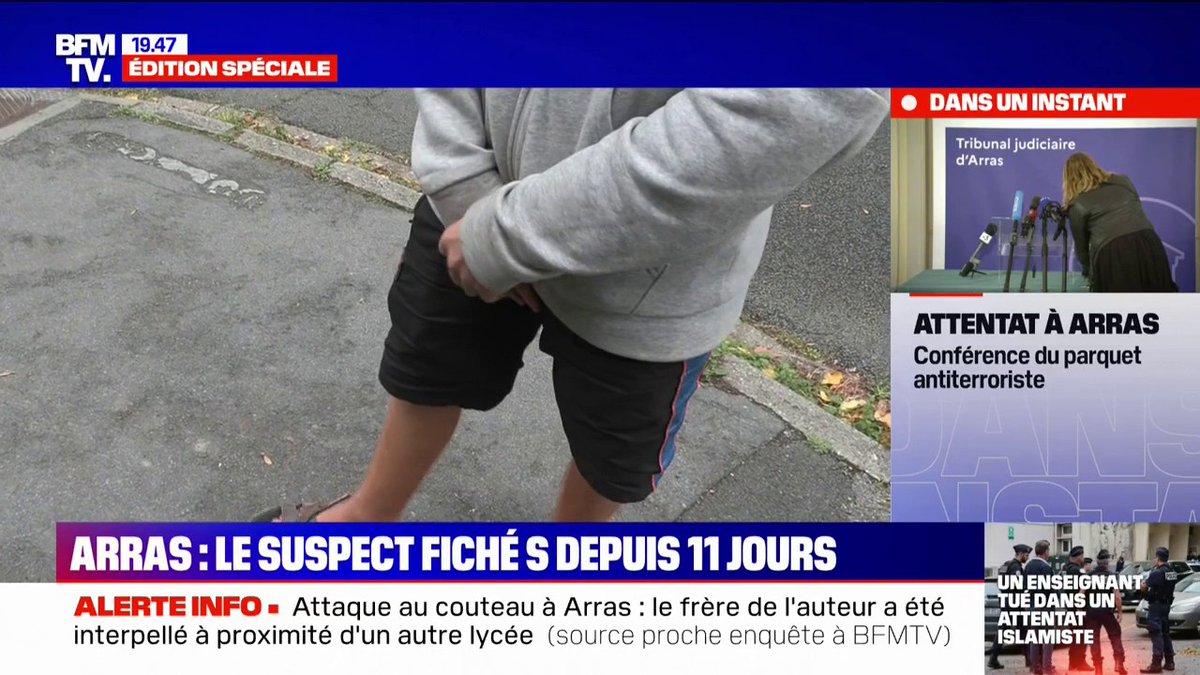💬 "On parlait souvent de religion" ➡ Un ami de l'assaillant d'Arras témoigne sur BFMTV