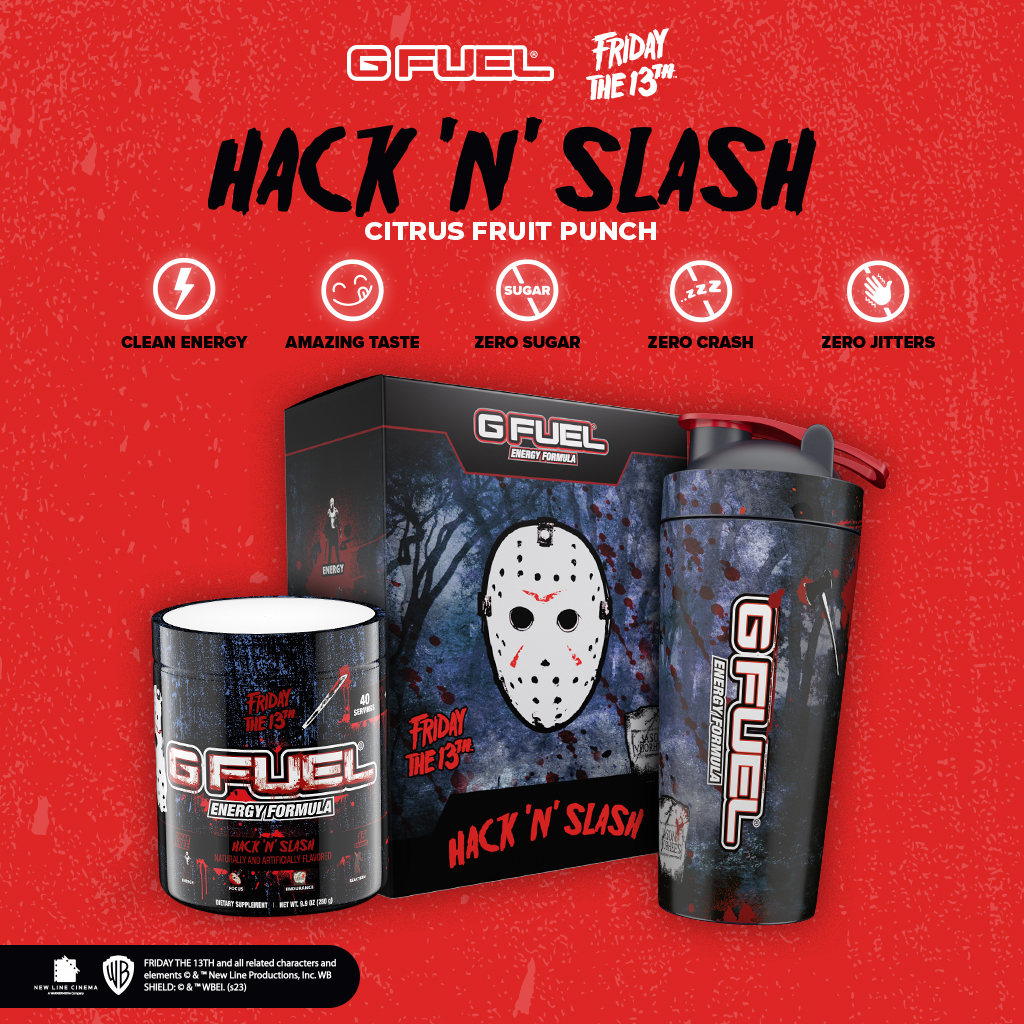 โค๏ธ ๐๐ + ๐
๐๐๐๐๐ to win a Citrus Fruit Punch #FridayThe13th x #GFUEL ๐๐๐๐ "๐" ๐๐๐๐๐ TUB! 2 winners picked on Monday to celebrate the launch of this KILLER COLLECTION! ๐ช๐ฉธ ๐ ๐๐๐ ๐๐๐๐๐:
