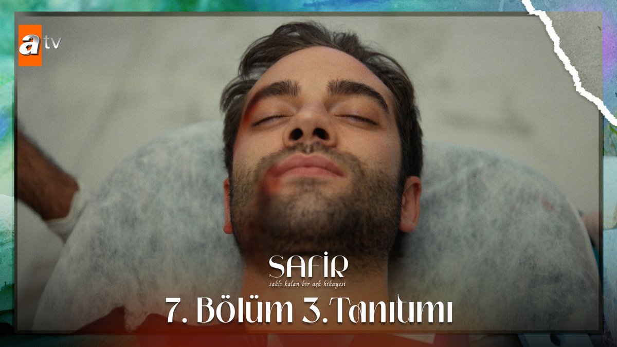 “Buradayım, gidemezsin…” 7. bölüm 3. tanıtımı yayında! #Safir ‘Saklı Kalan Bir Aşk Hikayesi’ yeni bölümüyle Pazartesi 20.00’de #atv’de. 💠 atv