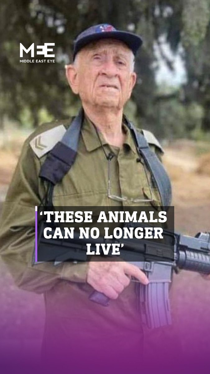 “Erase their families, their mothers and their children. These animals can no longer live.” Israeli reservist talking about Palestinians