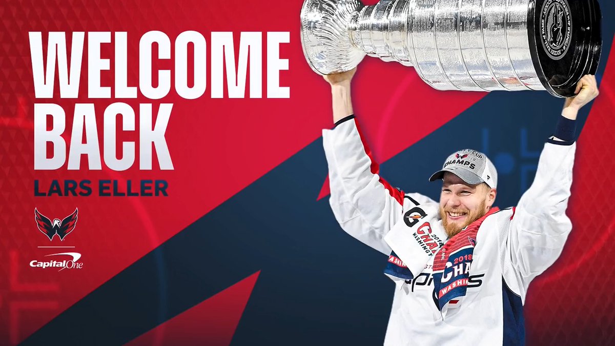 Forever a part of our legacy. Welcome back, Lars Eller #ALLCAPS