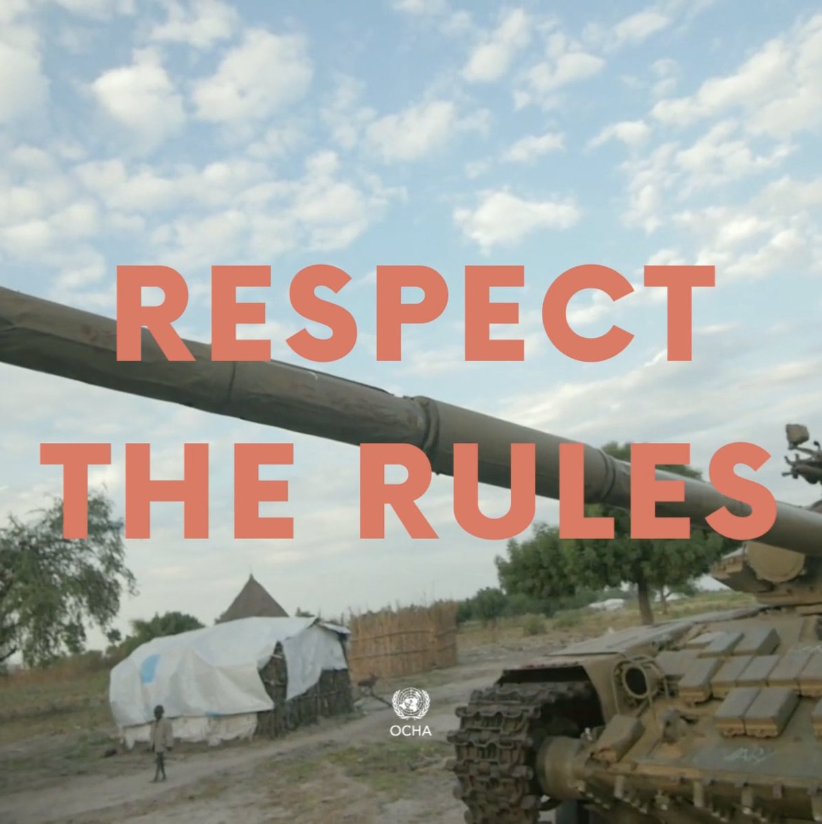 Even wars have rules &amp; everyone must respect them. International humanitarian law protects people during conflict. via UN Humanitarian