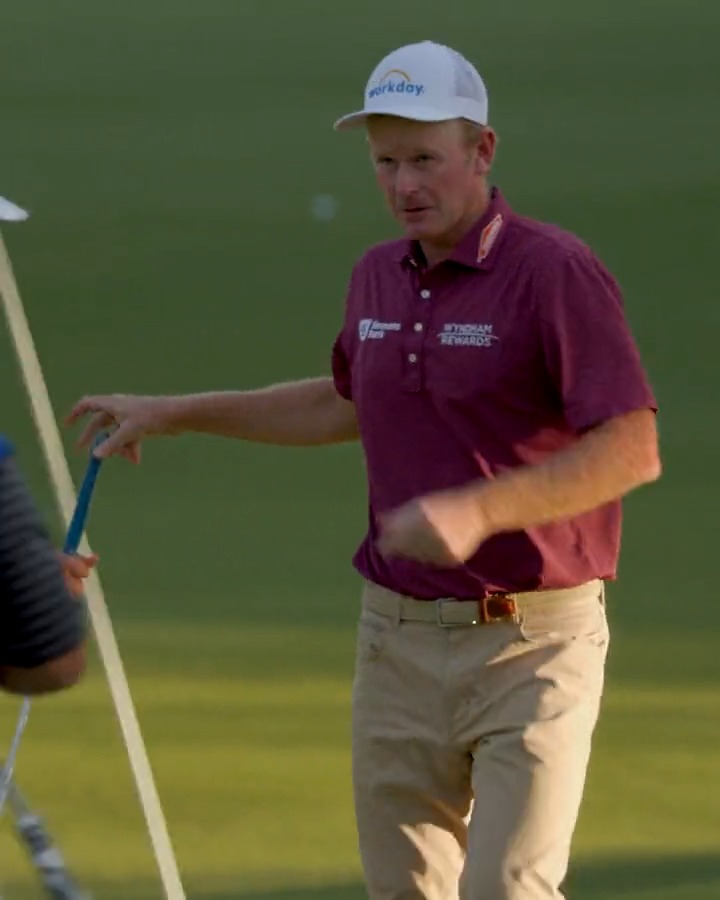 To make the cut 💪 Brandt Snedeker sticks it close on his final hole to play the weekend @ShrinersOpen.