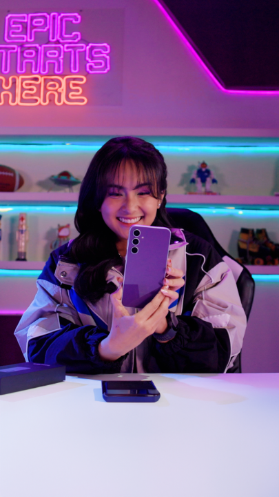 'NG is excited, who else is excited for the new epic #GalaxyS23FE? Experience an epic gaming sesh with 4nm Flagship processor & long lasting battery for an epic victory! Get free upgrade storage 2X + Samsung Care for 6 months: #EpicStartsHere