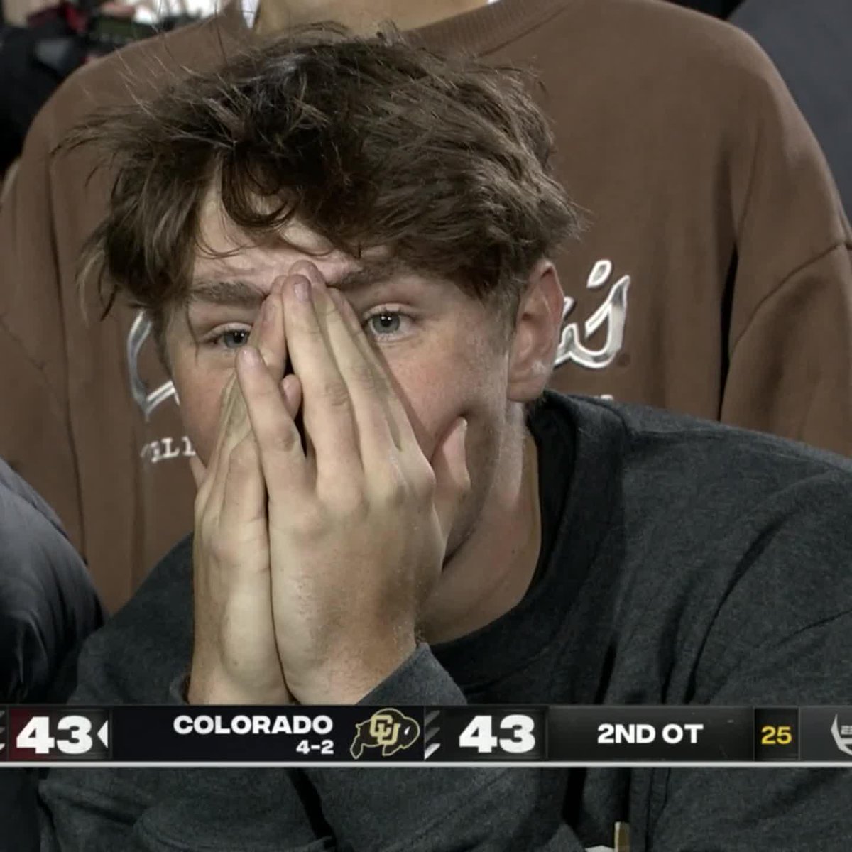 SHEDEUR PICKED OFF IN DOUBLE OT‼️
