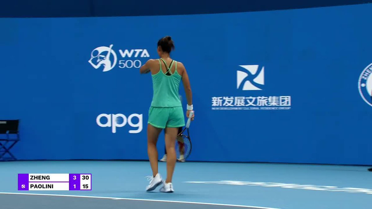 Z 🚀 H 🚀 E 🚀 N 🚀 G Qinwen Zheng | #ZhengzhouOpen