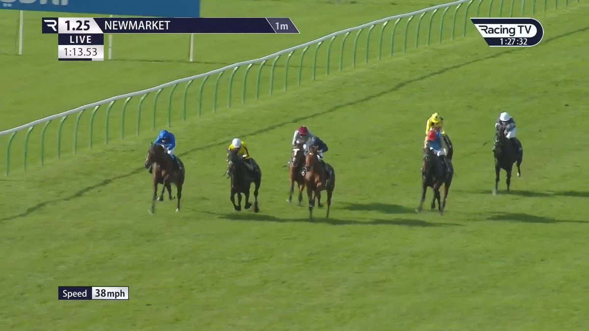 Third to subsequent G1 scorer Rosallion last time out, the exciting Ancient Wisdom (Dubawi) is all class for team Godolphin in the G3 Emirates Autumn Stakes 🚀