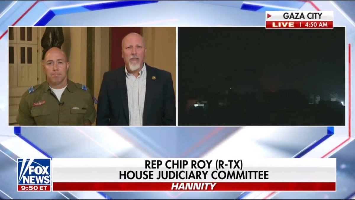 “Jim Jordan represents the American people who want to change this town… It's time for the American people to win this battle rather than the swamp.” Rep. Roy with Sean Hannity 🇺🇸 on next House speaker⤵️