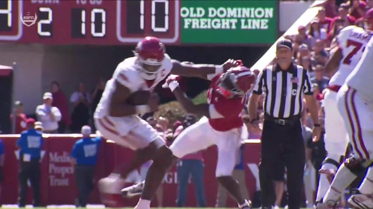 Can't bring down KJ Jefferson 😤