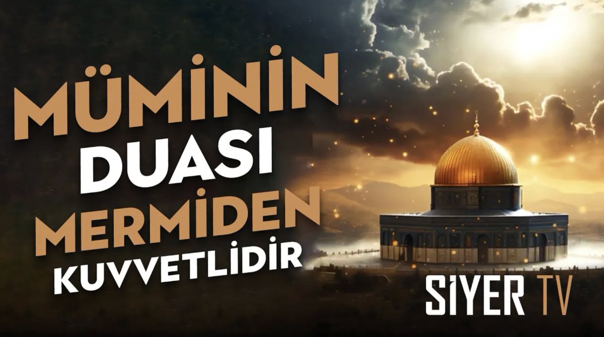 Müminin Duası Mermiden Kuvvetlidir! * Bu sefer zalimler ağlasın, mazlumlar gülsün. Kaybettiğimiz izzeti bizlere kazandır. Müminin Duası Mermiden Kuvvetlidir!..