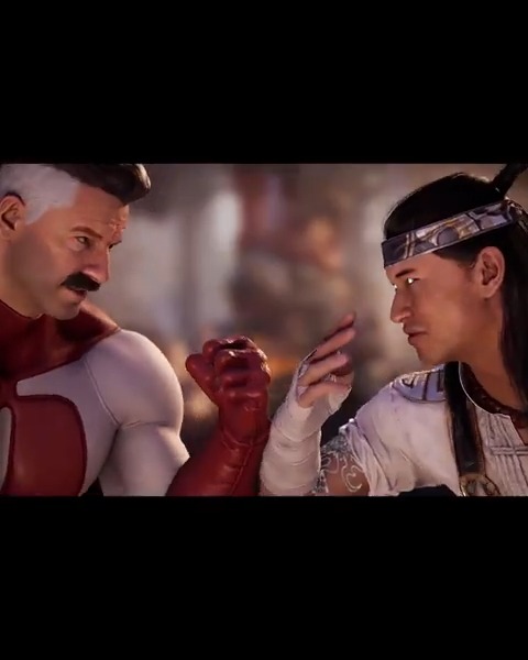 We noticed some familiar scenes in that Omni-Man #MK1 trailer.
