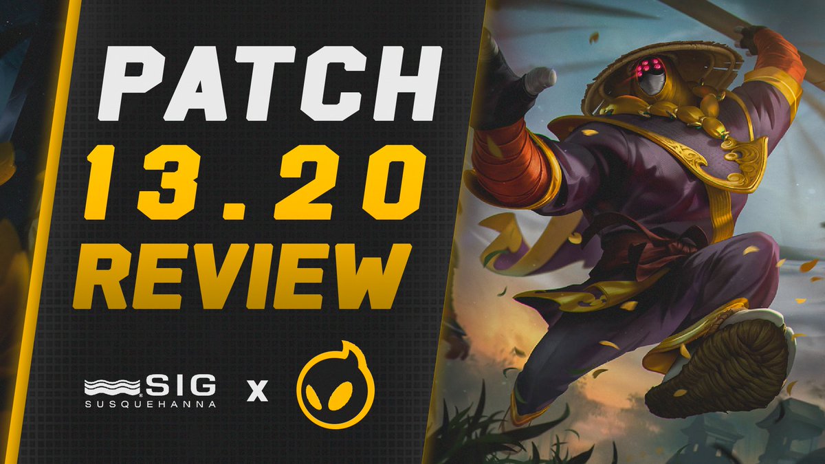 A huge patch just hit! Get a Pros breakdown of 13.20 in our latest Patch Notes Review 📝 Reply with your favorite change for a chance to win a DIG Tee! Presented by SIG and Vincent