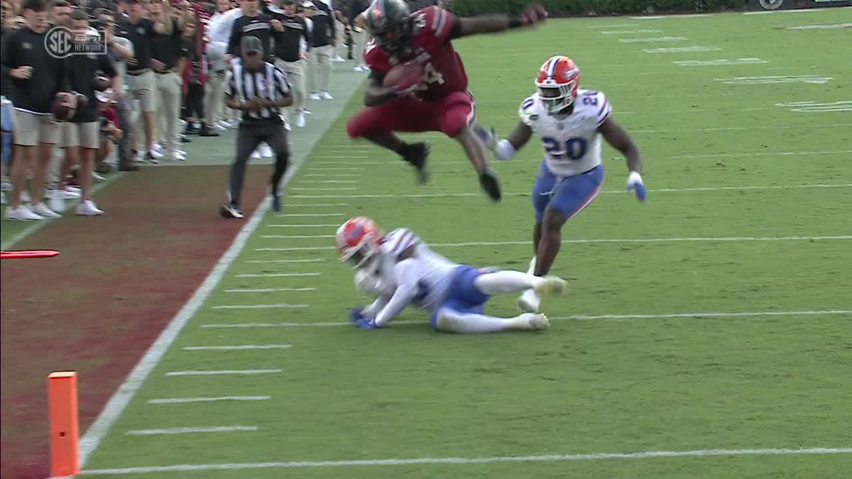 HURDLED HIM FOR THE TOUCHDOWN ✈️