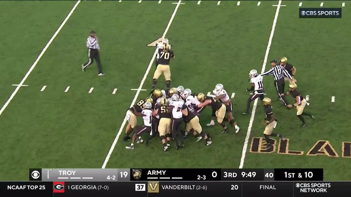 Describe Army football in one video: