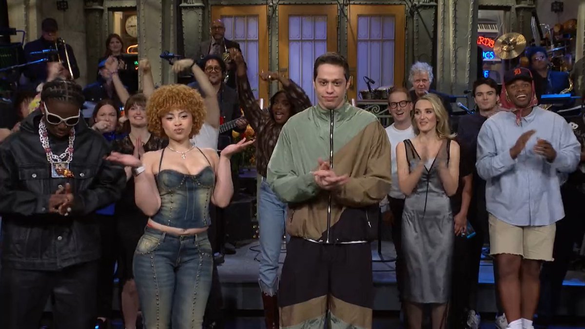 Thank you, Pete Davidson, princess, REMA, Taylor Swift, and Travis Kelce! Goodnight! #SNLPremiere