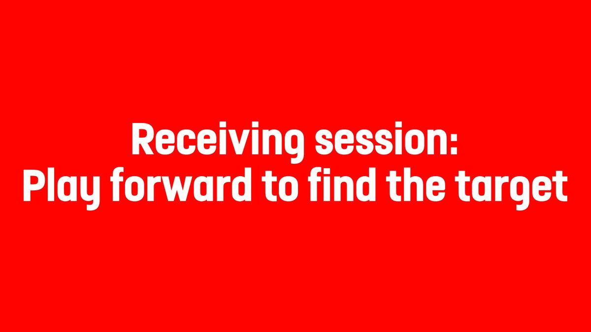 To score in football, you must play forward ⏩ FA youth coach developer Paul Holder shows a session that helps players do that quickly 👇 #SundayShare #SundayShare