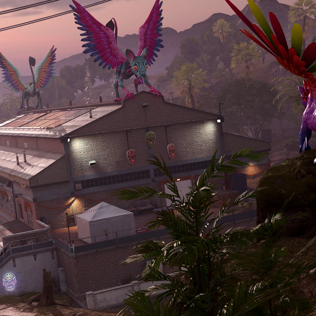 Celebrate Día de Muertos on ‘El Asilo’ complete with marigold flowers, lit candles, and plenty of frightening action 💀 Available with The Haunting in #MW2 on October 17 👻