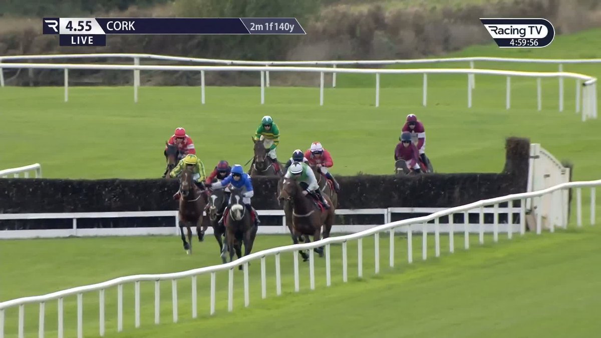 Impressive 💥 Typical Thomas could have been called the winner a long way out in the feature Listed chase as he jumps and travels all over his rivals on handicap debut. A big day for trainer James Fahey Racing 👏 Cork Racecourse