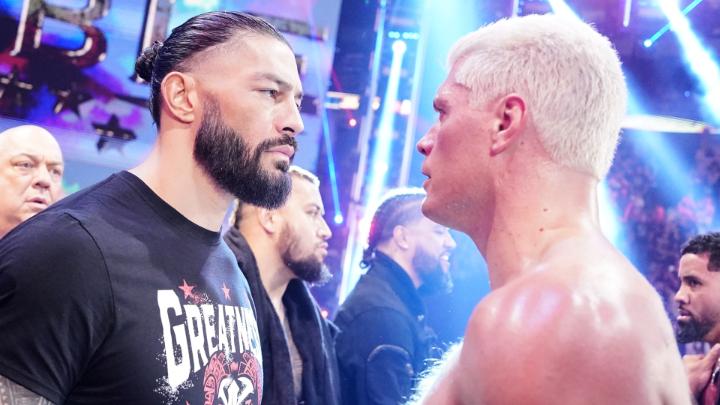 A perfectly executed bit of business on #SmackDown and your two marquee matches for WrestleMania 40. Cody Rhodes VS Roman Reigns II and Jey VS Jimmy with huge involvement from the extended Anoa'i family. All in the City of Brotherly LoveโฆTake. My. Money