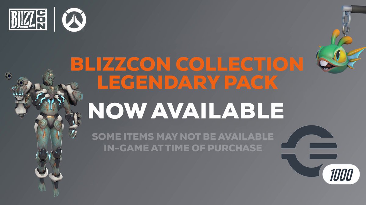 Don’t miss out on #BlizzCon Collection Legendary Pack ✨ Available Now: