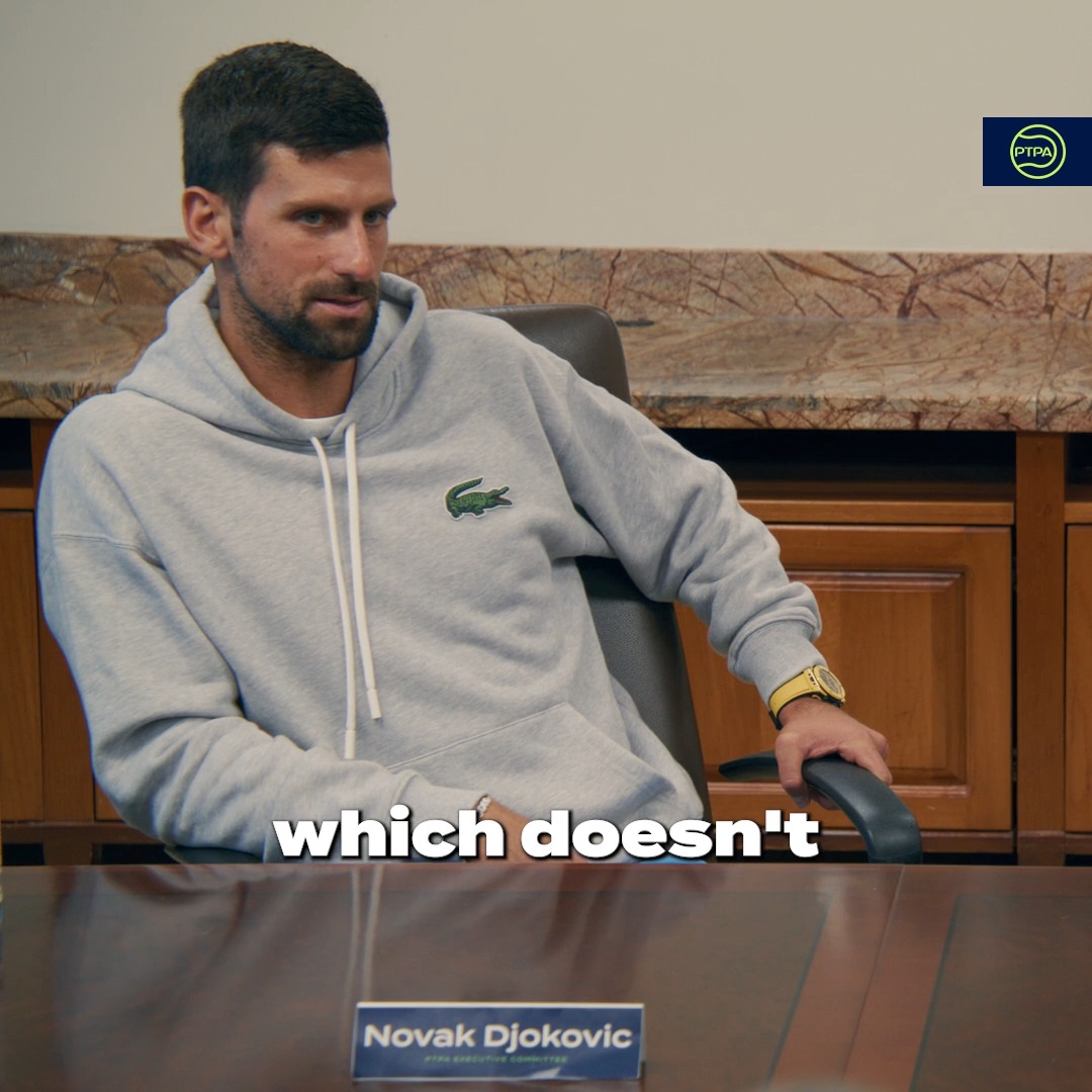 The current structure of tennis does not allow players to truly participate in the decision making process. Novak Djokovic explains why this is and why the PTPA needs to exist to combat this reality.