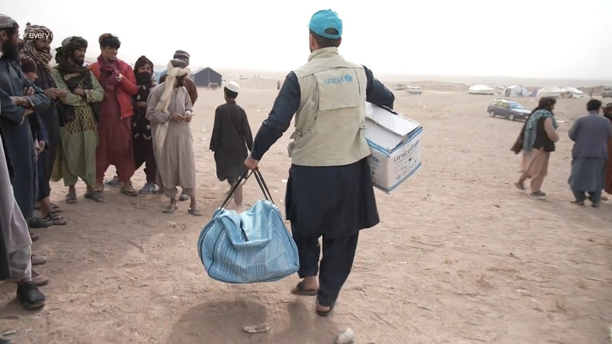 Healthcare. Clean water. Counselling. Warm clothes. 96,000 children still need our help after the recent earthquakes in western Afghanistan. UNICEF is bringing life-saving assistance to the children who need it most.