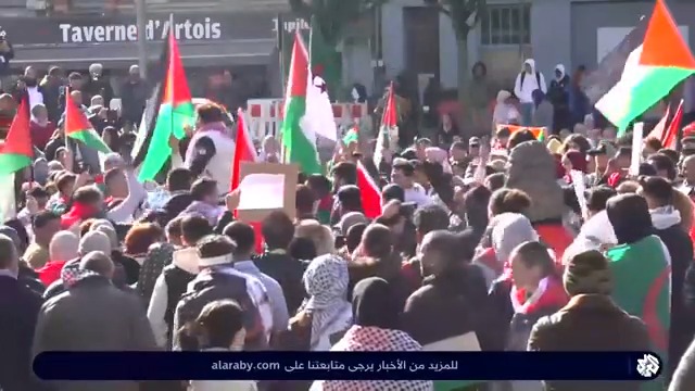 مظاهرات حاشدة في عدد من دول العالم نصرة لـ #غزة ورفضًا للعدوان عليها