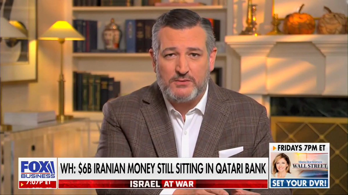 Sen. Ted Cruz: “the Biden administration has allowed over $50 billion to flow to Iran: $6 billion in ransom, $10 billion that they sent three weeks earlier, and over $40 billion in revenues because the Biden administration will not enforce oil sanctions.”
